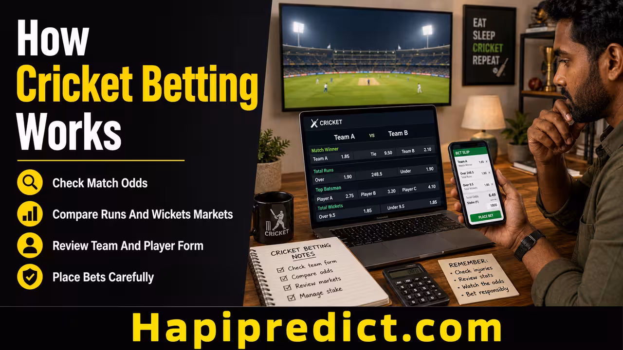 How Cricket Betting Works And What Cricket Markets Mean